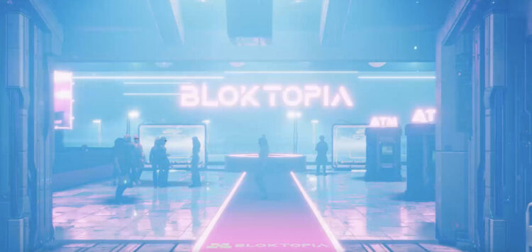 Bloktopia（ブロックトピア）のメタバース空間